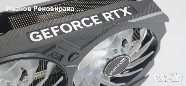 Видео Карта KF2 EX RTX 4070, 12GB GDDR6X Nvidia GeForce, снимка 5 - Видеокарти - 54715399
