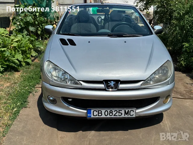 **Продавам Peugeot 206 CC, 1\.6 бензин, 2004 г\.*, снимка 6 - Автомобили и джипове - 55338876