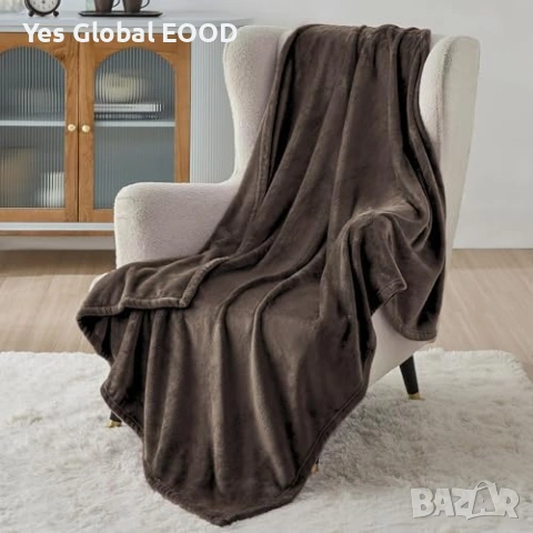 BEDSURE пухкаво одеяло 150x200см кафяво