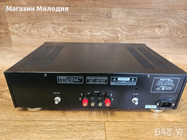 Крайно стъпало Rotel RB-981 – Мощ, контрол и безкомпромисен британски звук., снимка 9 - Ресийвъри, усилватели, смесителни пултове - 54412377