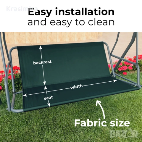 Резервен плат за седалка на градинска люлка , изработваме и по ваш размер, снимка 6 - Други - 49817084