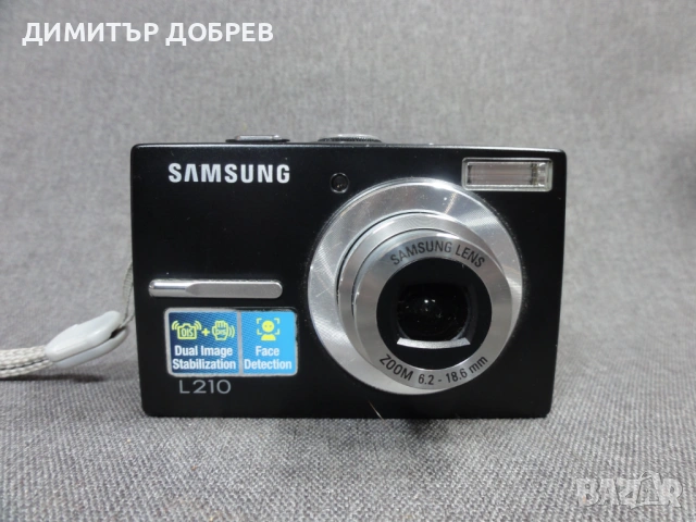 ЦИФРОВ ФОТОАПАРАТ SAMSUNG L210 10.2MP CCD DIGITAL CAMERA Y2K RETRO DIGICAM