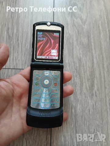 Motorola v3 Black БГ меню Моторола