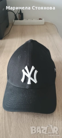 NEW ERA Шапка с козирка '39Thirty New York Yankees Classic' в Черно