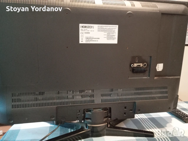 Продавам 32" тв.HORIZON 32HL730H с размазана картина за ремонт , снимка 2 - Телевизори - 54998557