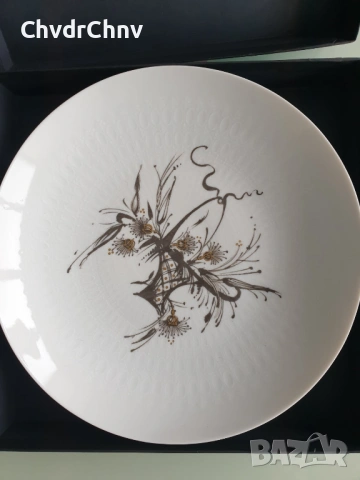 Rosenthal Studio-Line Romance/Розентал Бавария немска колекционерска порцеланова чиния-картина, снимка 3 - Картини - 54091168