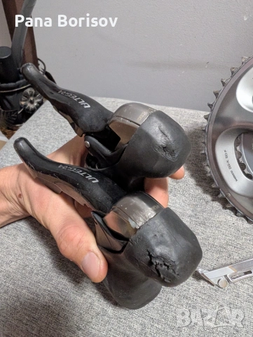 10 скоростен Shimano Ultegra 6700 Монтаж, снимка 8 - Части за велосипеди - 55257955
