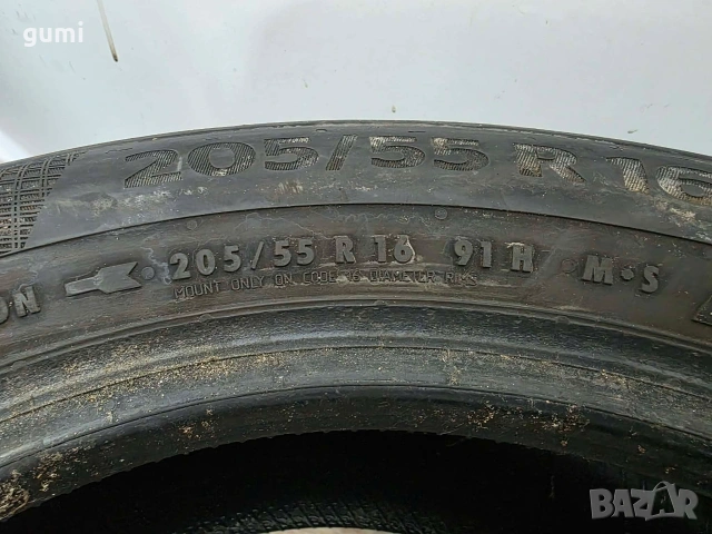 2бр зимни гуми 205/55/16 CONTINENTAL L06025 , снимка 4 - Гуми и джанти - 54979398