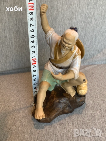 китайска фигурка , снимка 3 - Антикварни и старинни предмети - 54100742