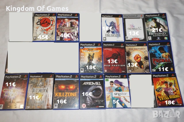 Игри за PS2 Phantasy Star Universe: Ambition/Okami/Final Fantasy/Warhammer/Killzone/Total Overdose