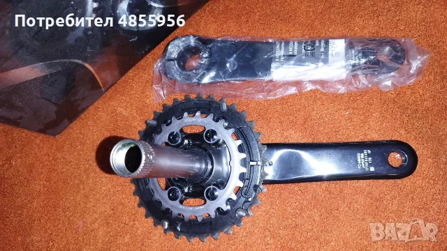 CrankSet Shimano XTR 175mm/180mm - Курбели, снимка 13 - Части за велосипеди - 55654837