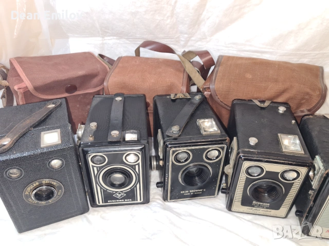 Ретро бокс фотоапарати , снимка 2 - Фотоапарати - 54188453