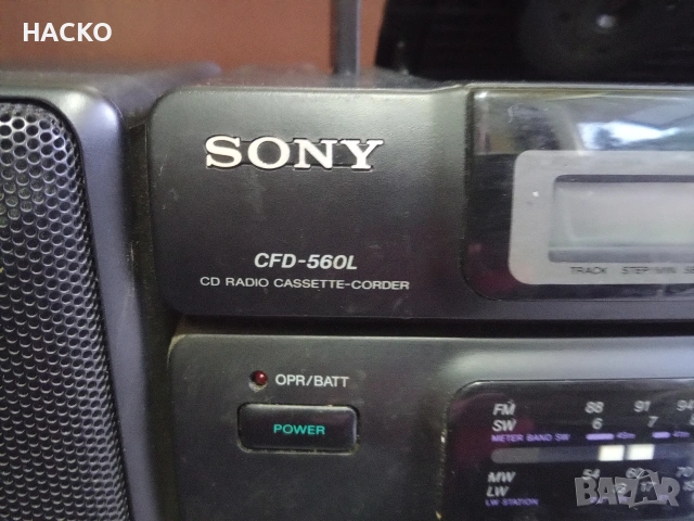 SONY CFD-560L Радио Двукасетен Дек+SONY CFD-560L Радио Двукасетен Дек+CD Плейър, снимка 5 - Радиокасетофони, транзистори - 54633212