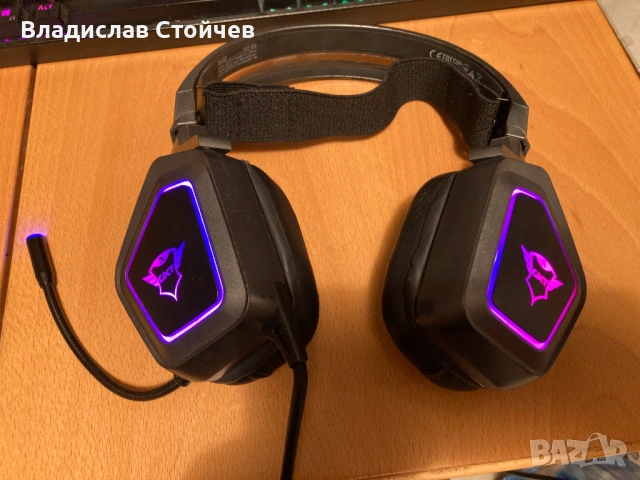 GXT 450 Blizz RGB геймърски слушалки 7.1 Surround sound