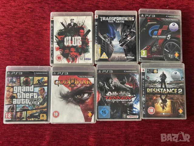 игри за PlayStation 3 лот от 7 игри
