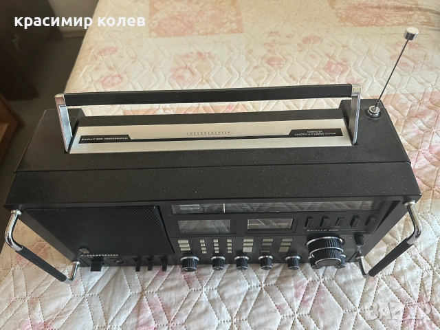 радиоапарат "GRUNDIG SATELLIT 600 Profesional", снимка 5 - Радиокасетофони, транзистори - 55122204