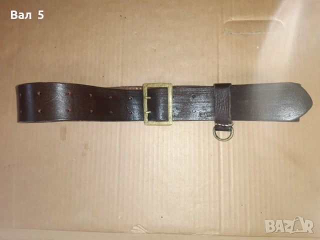 Стар военен строеви офицерски колан , униформа