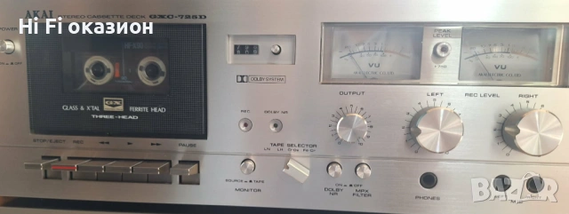 Касетен дек  Akai GXC-725D , снимка 6 - Декове - 54223756