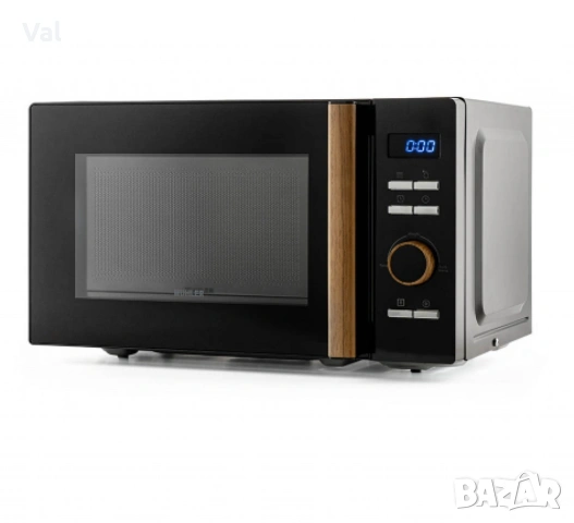 Микровълнова фурна 20L,черна, дигитална., снимка 4 - Микровълнови - 54745987