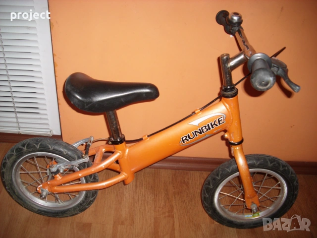 RUNBIKE 12 ″ USA АЛУМИНИЕВ Детски велосипед,колело с помощни колела.Промо!, снимка 6 - Детски велосипеди, триколки и коли - 54805285