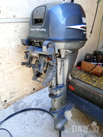 Продавам извънб. д-л Yamaha-Four Stroke 9,9HP, 4т,ел.стартер,щамбайн и жила,внос от Италия, снимка 11 - Воден транспорт - 54946667