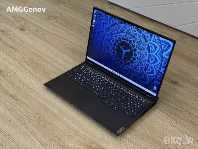 Геймърски Лаптоп 16’QHD+IPS 165Hz/i7-12700H/Lenovo Legion 5 Pro/32GB DDR5/1TB SSD/RTX 3070TI 8GB