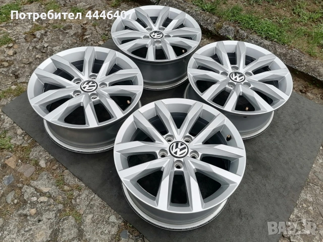 Оригинални джанти 16" 5х112 VW, снимка 12 - Гуми и джанти - 54948696