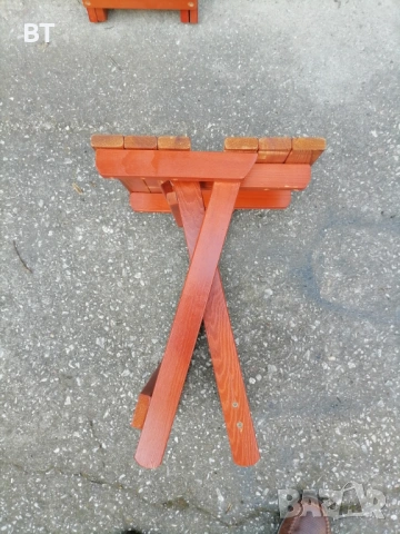 Градински комплект сгъваема маса и столове., снимка 12 - Градински мебели, декорация  - 54322555