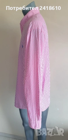 POLO Ralph Lauren Cotton Slim Fit Mens Size 2XL ОРИГИНАЛ! НОВО! Мъжка Риза!, снимка 10 - Ризи - 54767667
