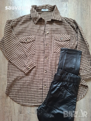 Връхна риза с клинове