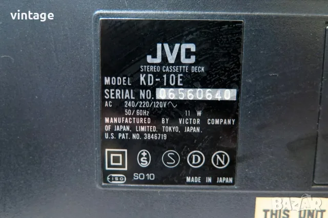 JVC A-S5_T-V5L_KD-10, снимка 17 - Аудиосистеми - 55586456