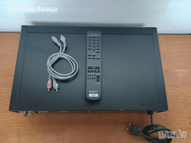 CD плеър Sony CDP-XE530 с оригинално дистанционно. Изпращам видео. , снимка 9 - Аудиосистеми - 55187532