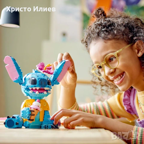 LEGO Disney Стич 43249 Конструктор Лего, снимка 6 - Конструктори - 54615477