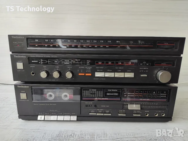 Винтидж стерео система Technics (три компонента) – Произведена в Япония, снимка 2 - Аудиосистеми - 55675091