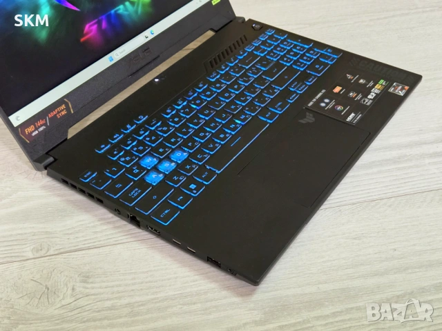 ГАРАНЦИЯ Ryzen 7| RTX 4060 |512GB SSD|IPS 144Hz|16RAM лаптоп asus tuf laptop gaming гейминг, снимка 2 - Лаптопи за игри - 54265002