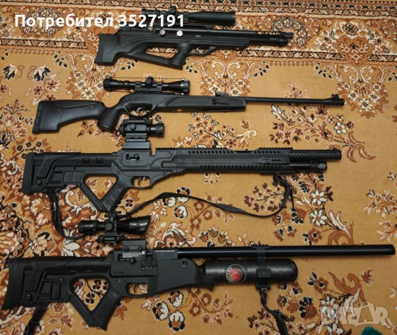 Въздушна пушка PCP Hatsan Invader Auto - кал. 6,35 мм, снимка 2 - Въздушно оръжие - 54244182