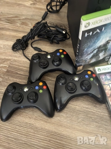 Xbox 360 Elite Black 120GB + Kinect, снимка 3 - Xbox конзоли - 54998783
