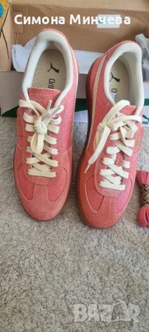 Дамски розови кецове Puma, НОВИ , снимка 4 - Кецове - 55526476