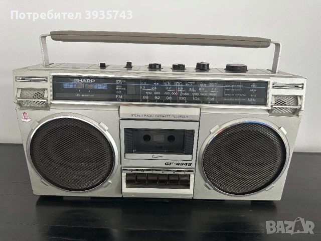 Sharp GF4949 радиокасетофон 