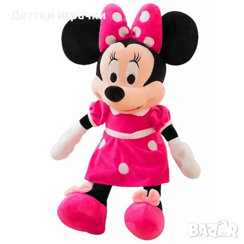 Плюшена играчка Мики Маус 60см, Мини Маус 60см, снимка 2 - Плюшени играчки - 50225958