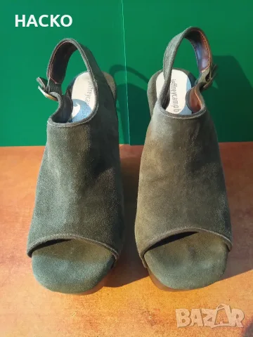 Дамски Сандали на Платформа JefFrey Campbell Размер 39 Стелке 24,5 см. Внос от Англия, снимка 2 - Сандали - 55478395
