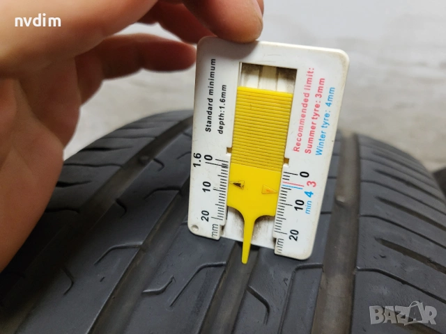 215/55/16 Continental / летни гуми, снимка 5 - Гуми и джанти - 54046206