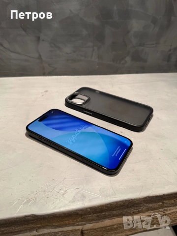 КАТО ЧИСТО НОВ Iphone 15 Black + калъф, снимка 10 - Apple iPhone - 54152944