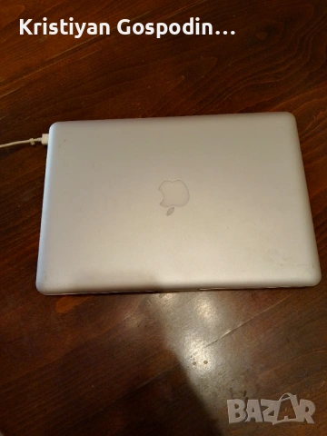 Apple MacBook 13” Aluminum 2008 – работещ, Mac OS Yosemite, снимка 3 - Лаптопи за работа - 54617906