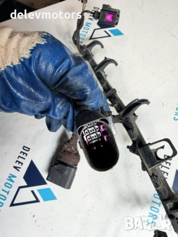 06L971627K инсталация за дюзи от Vw Golf R 4motion 2018 г., двигател CJX 2.0 TFSI 300 кс., снимка 3 - Части - 54240392