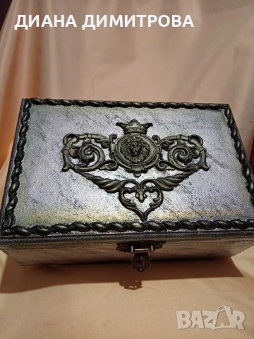 Ръчно изработена кутия за мъж размер 30/20/12!, снимка 2 - Декорация за дома - 54023850