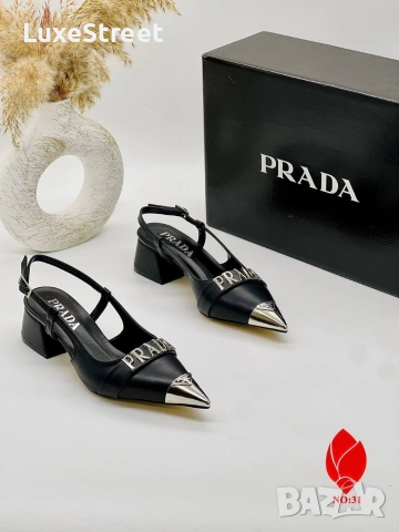 Prada 🤍Дамски Сандали -37н.