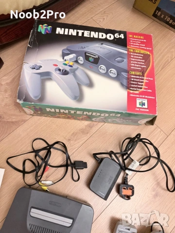Nintendo N64 – Boxed (В кутия) – Отлично състояние, снимка 3 - Nintendo конзоли - 54240042