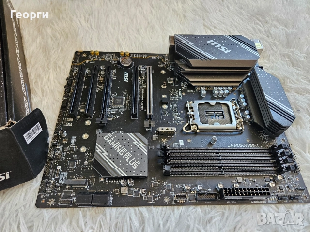 Нова дънна платка MSI B760 GAMING PLUS WIFI (DDR5 / LGA1700), снимка 2 - Дънни платки - 55188881