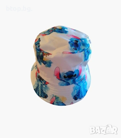 Лятна шапка Stitch , снимка 3 - Шапки, шалове и ръкавици - 55080275